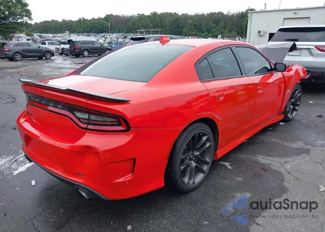 2021 Dodge Charger Scat Pack Rwd из США, поврежденный, VIN 2C3CDXGJXMH612057